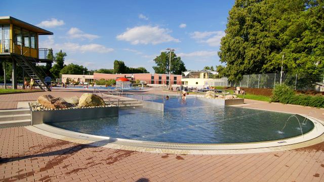 Das Schwimmbad Aquaplex in Eisenach